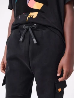 Paul Smith Junior Ensemble T-shirt et Survêtement Noir