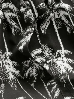 Paume noire/blanche - Shorts de bain imprimés (3-16yrs)