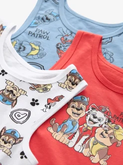 Paw Patrol - Lot de 3 débardeurs 100 % coton (1.5-8ans)