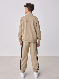 Pierre - Baker by Ted Baker Ensemble Sweat-shirt et joggeurs à col zippé et col cheminée