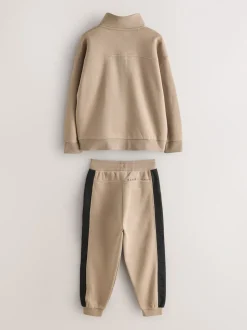 Pierre - Baker by Ted Baker Ensemble Sweat-shirt et joggeurs à col zippé et col cheminée