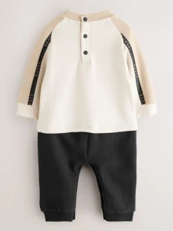 Pierre - Barboteuse à manches longues à Baker by Ted Baker panneaux