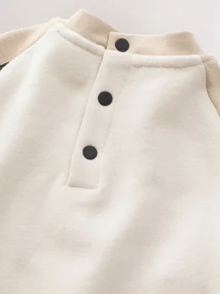 Pierre - Barboteuse à manches longues à Baker by Ted Baker panneaux