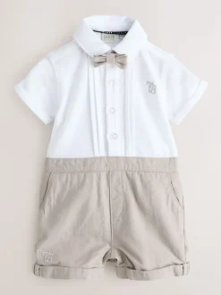 Pierre - Barboteuse Baker by Ted Baker Smart nœud Cravate