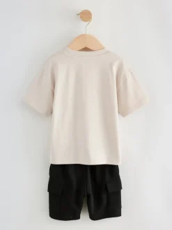 Pierre - Ensemble t-shirt à manches courtes et short utilitaire (3mois7ans)