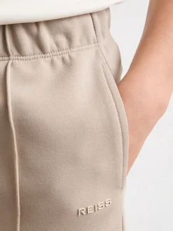 Pierre - Pantalon de jogging Reiss Barnes Premium en interlock à logo et poignets