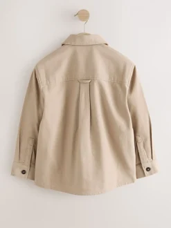 Pierre - Surchemise zippée brossée (3-16ans)