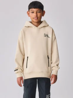 Pierre - Sweat à capuche Baker by Ted Baker oversize à imprimé graphique