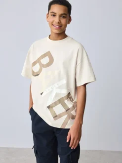 Pierre - T-shirt Baker by Ted Baker graphique lettre