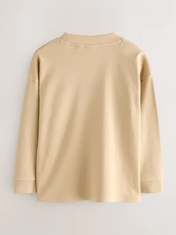 Pierre - T-shirt Baker by Ted Baker poids lourd à manches longues