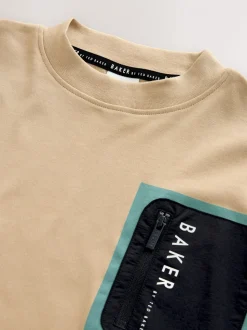 Pierre - T-shirt Baker by Ted Baker poids lourd à manches longues