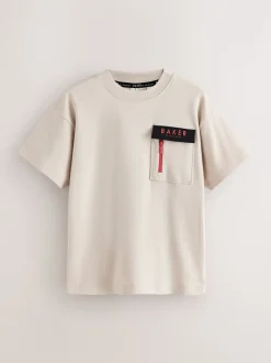 Pierre - T-shirt Baker by Ted Baker oversize à poche