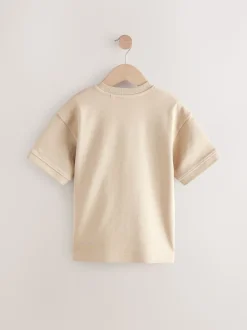 Pierre Brooklyn - T-shirt graphique Imprimé Heavyweight Manchester Courts (3-16ans)