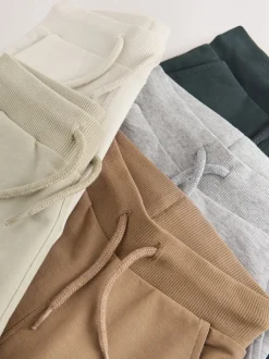 Pierre/Fauve/gris - Lot de 5 joggings (3mois-7ans)