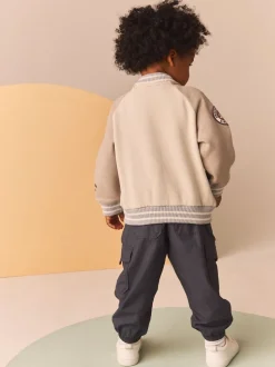 Pierre/Gris - Blouson bomber en jersey (3mois-7ans)