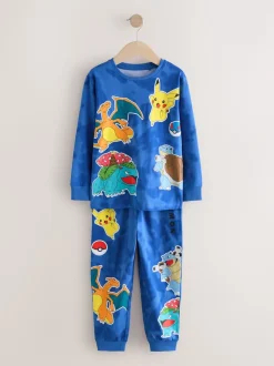 Pokémon bleu/noir - License Jogger Pyjamas 2 (3-14ans)