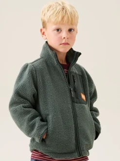 Polaire Angel & Rocket Rocket zippée en sherpa