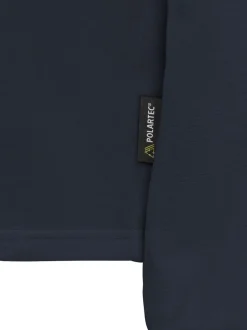 Polaire Jack Wolfskin Taunus Bleu à demi-fermeture éclair