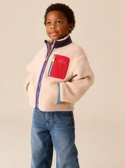 Polaire Little Bird by Jools Oliver color block en peau de mouton