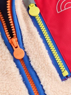 Polaire Little Bird by Jools Oliver color block en peau de mouton