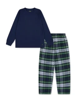 Polo Ralph Lauren Ensemble pyjama t-shirt à manches longues et jogging tissé