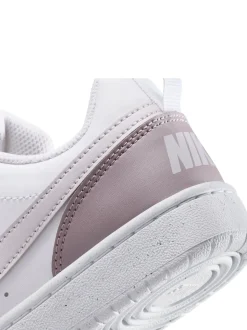 Prune Blanc/Rose - Baskets Nike Youth Court Borough Low Recraft