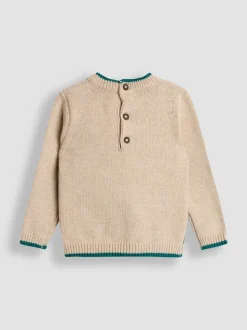 Pull à motif scène de Noël Jojo Maman Bébé