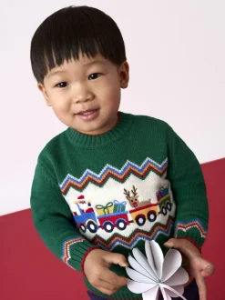 Pull de Noël Jojo Maman Bébé
