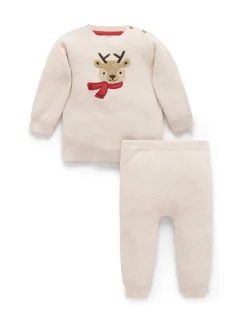 Purebaby ensemble pull et legging de Noël