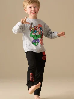 Pyjama Angel & Rocket Marvel imprimé graphique