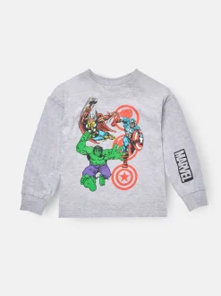 Pyjama Angel & Rocket Marvel imprimé graphique