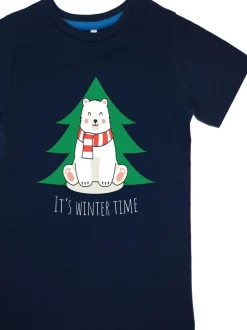 Pyjama Brands In Christmas Winter Time Bear