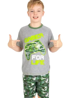 Pyjama court Harry Bear Gaming Camouflage Controller