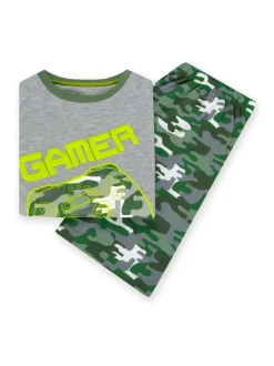 Pyjama court Harry Bear Gaming Camouflage Controller