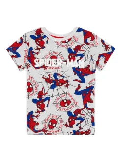 Pyjama court Vanilla Underground gris licence garçon