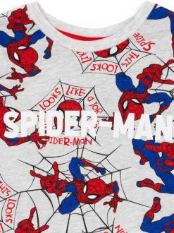 Pyjama court Vanilla Underground gris licence garçon