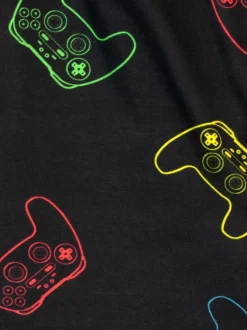 Pyjama de jeu Harry Bear Eat Sleep Game Repeat manches longues