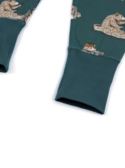 Pyjama long Chelsea Peers imprimé ours sauvage pour enfant