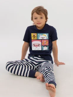 Pyjamas à collage Brands In Joie de Noël