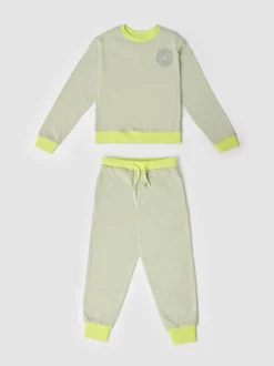 Pyjamas côtelés à manches longues GEN