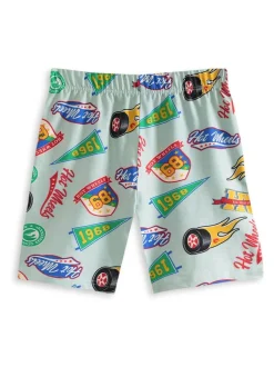 Pyjamas Vanilla Underground Garçons 100% coton Hot Wheels à manches courtes Ensemble de 2