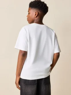 Raie écru - T-shirt graphique Manches courtes Relaxed Fit (3-16yrs)