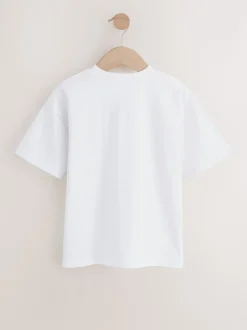 Raie écru - T-shirt graphique Manches courtes Relaxed Fit (3-16yrs)