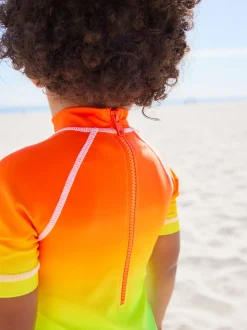 Rainbow Dip Dye - Maillot de bain Sunsafe All-In-One (3mths-7yrs)