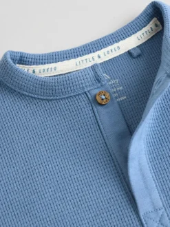 Rayé bleu - Ensemble Hauts et short bébé 6 Pièces (0mois-3ans)