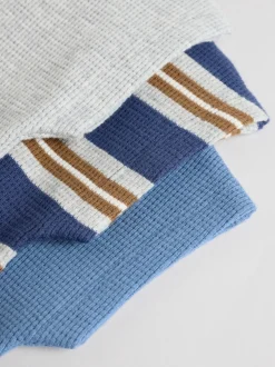 Rayé bleu - Ensemble Hauts et short bébé 6 Pièces (0mois-3ans)