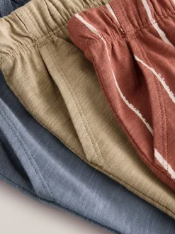 Rayure rouille Fauve Marron et Gris - Pack de Joggings Rayure 3 (3mois-7ans)