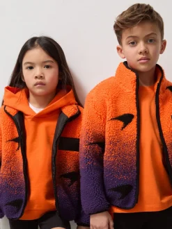 Reiss Drift Unisexe Fit McLaren F1 Team Ombré Fleece Veste