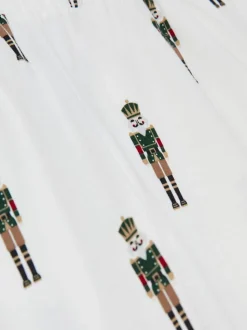 Reiss Hornton Set Pyjama Casse-Noisette-Imprimé en coton brossé