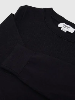 Reiss Wessex Merino Wool Col rond Pull